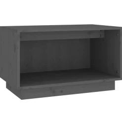 Tv-Meubels*vidaXL Tv-meubel 60x35x35 cm massief grenenhout Grijs