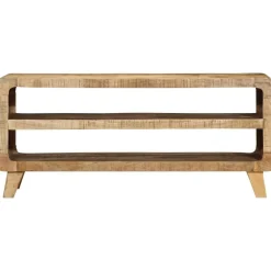 Kasten & Opbergmeubelen*vidaXL Tv-meubel 105x46x32 cm massief ruw mangohout