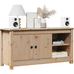 Tv-meubel 103x36,5x52 cm massief grenenhout><noscript><img width=