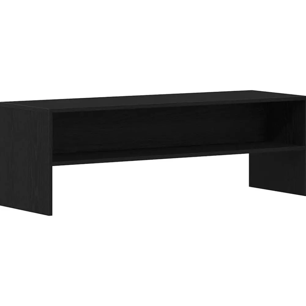 Tv-Meubels*vidaXL TV-meubel 120x40x40 cm spaanplaat kleurig Zwart eiken