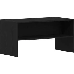 Tv-Meubels*vidaXL Tv-meubel 80x40x40 cm spaanplaat kleurig Zwart eiken