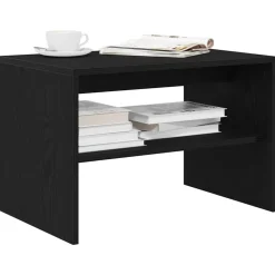Tv-Meubels*vidaXL Tv-meubel 60x40x40 cm spaanplaat kleurig Zwart eiken