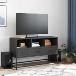 Tv-meubel 100,5x39x60,5 cm staal><noscript><img width=