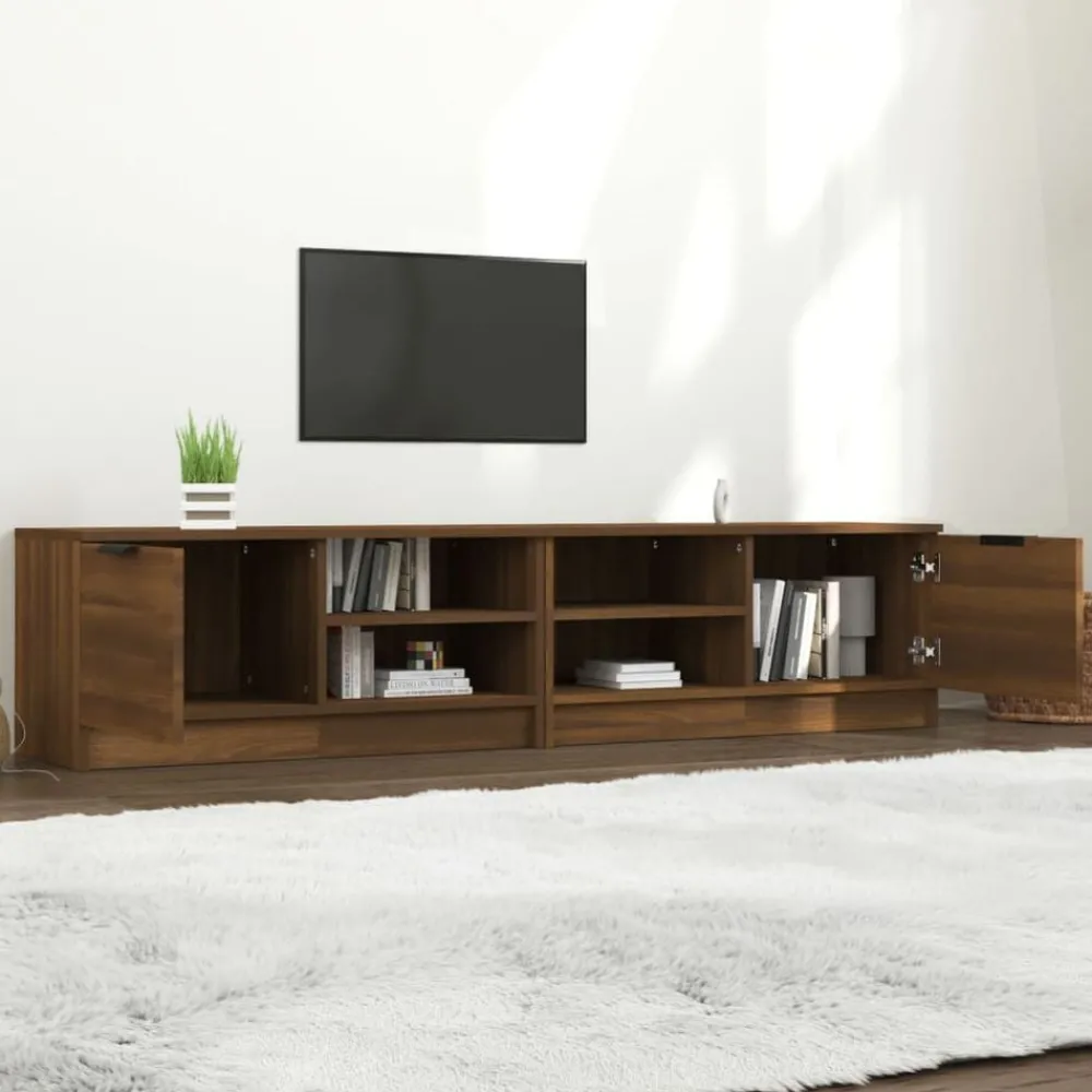 Tv-meubelen 2 st 80x35x36,5 cm bewerkt hout>vidaXL Discount