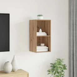 Tv-meubelset Artisan Eiken 37 x 37 x 72 cm Bewerkt hout>vidaXL Outlet