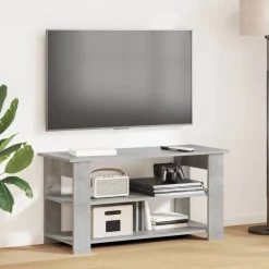 TV-standaard Beton Grijs 100 x 40 x 50 cm>vidaXL Discount