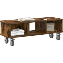TV-standaard 100 x 35 x 35 cm Bewerkt hout><noscript><img width=