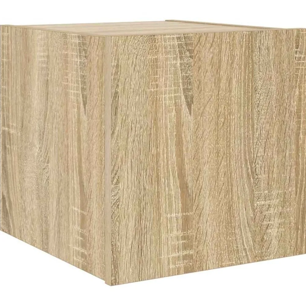 Tv-wandmeubel met LED-verlichting 30,5x35x30 cm>vidaXL Discount