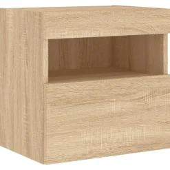 Tv-wandmeubel met LED-verlichting 40x30x40 cm kleur><noscript><img width=
