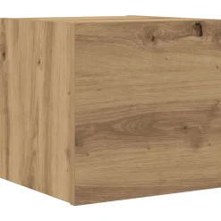 Tv-Meubels*vidaXL Tv-wandmeubel 30,5x30x30 cm kleurig Artisanaal eiken