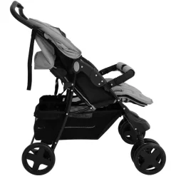 Tweelingkinderwagen staal><noscript><img width=