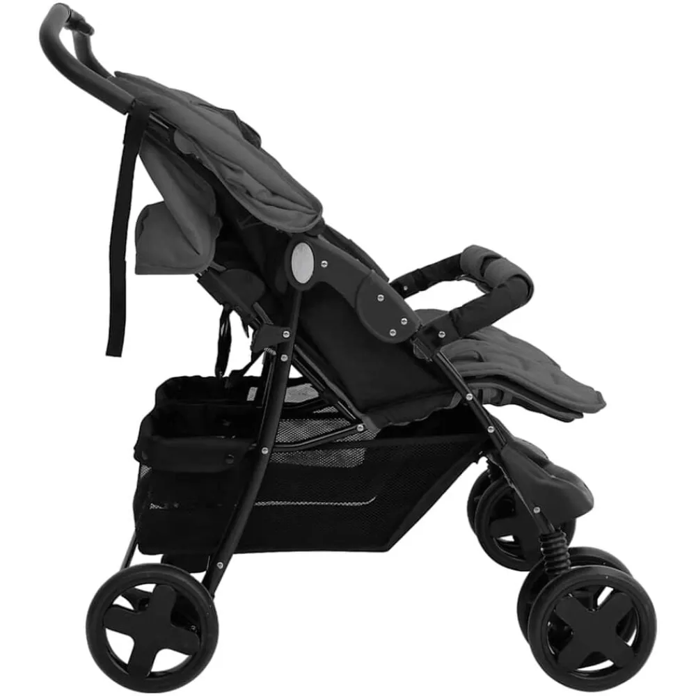 Tweelingkinderwagen staal>vidaXL Discount