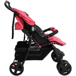Tweelingkinderwagen staal><noscript><img width=