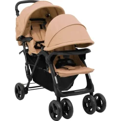 Tweelingkinderwagen tandem staal>vidaXL Clearance