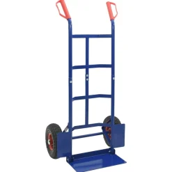 Uitschuifbare handkar en Rood 57 x 46 x 113 cm Staal>vidaXL Clearance