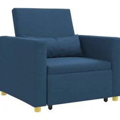 Uittrekbaar slaapbank eenpersoons 90 x 165 x 87 cm Stof>vidaXL