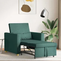 Uittrekbaar slaapbank eenpersoons 90 x 165 x 87 cm><noscript><img width=