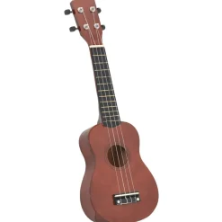Ukuleleset met tas voor kinderen sopraan 21'' donkerhoutkleurig>vidaXL Discount