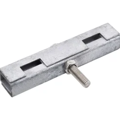 Tuinafscheidingen*vidaXL U-matverbinding 10 sets kleurig Zilver