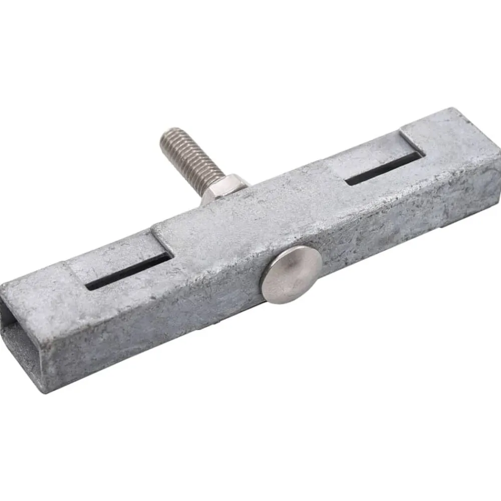 Tuinafscheidingen*vidaXL U-matverbinding 10 sets kleurig Zilver