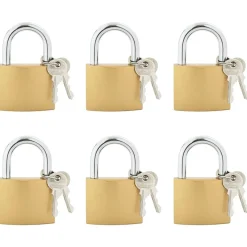 U-slot met sleutels 6 pcs Koper IJzer><noscript><img width=
