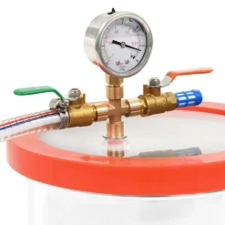 Wetenschap En Laboratoriums|Bouwbeslag*vidaXL Vacuümkamer 22,7 L roestvrij staal
