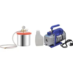 Vacuümkamer met 1-traps pomp 7,4 L>vidaXL Discount