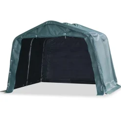 Agrarische Sector*vidaXL Veetent verwijderbaar 550 g/m² 3,3x3,2 m PVC donkergroen