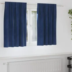 Verduisterende gordijnen 2 pcs 140 x 140 cm Fluweel>vidaXL Sale