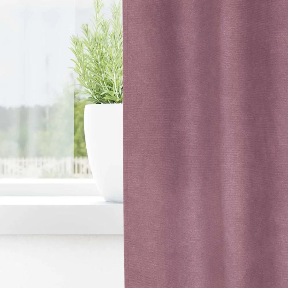Verduisterende gordijnen 2 pcs 140 x 140 cm Fluweel>vidaXL Best