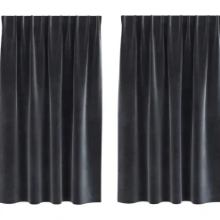 Verduisterende gordijnen 2 pcs 140 x 140 cm Fluweel>vidaXL Hot
