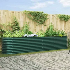 Verhoogd bed 400 x 80 x 81 cm Staal>vidaXL Best