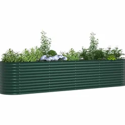 Verhoogd bed 400 x 80 x 81 cm Staal><noscript><img width=