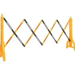 Uithangborden*vidaXL Verkeersbarrière inklapbaar 250x38x96 cm geel en zwart