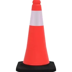 Verkeerskegels met zware basis 4 st reflecterend 50 cm><noscript><img width=