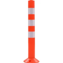 Uithangborden*vidaXL Verkeerspalen 75 cm kunststof 2 st