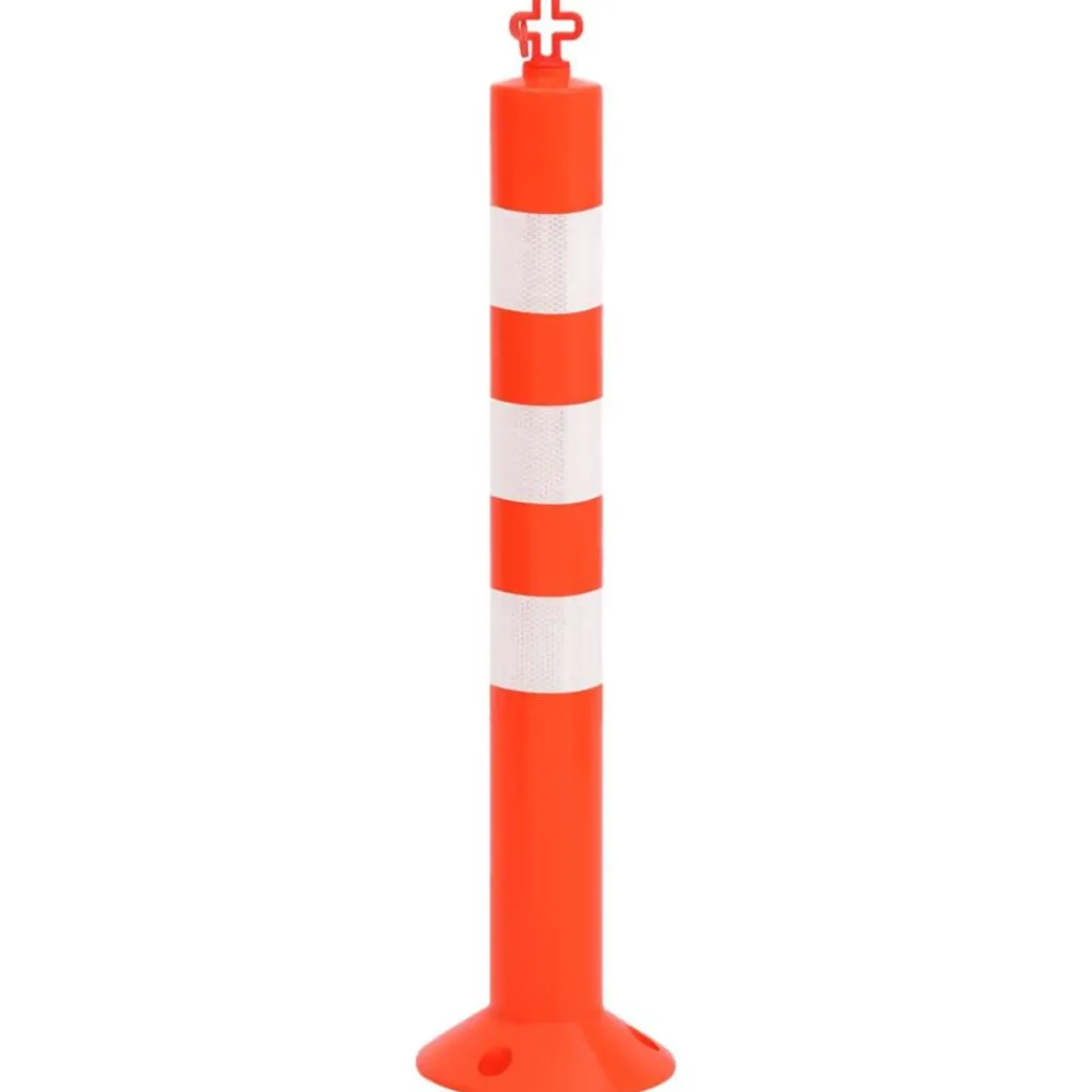 Verkeerspalen met ketting 10 st 75 cm PE>vidaXL Sale