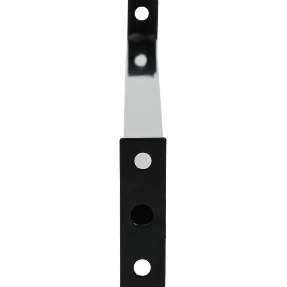 Bouwmaterialen*vidaXL Verstelbare raamveiligheidsbalk 710 -1200 mm Staal Zwart