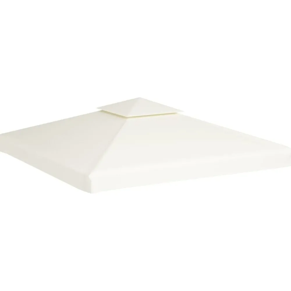 Vervangend tentdoek prieel 310 g/m² 3x3 m crèmewit>vidaXL Outlet