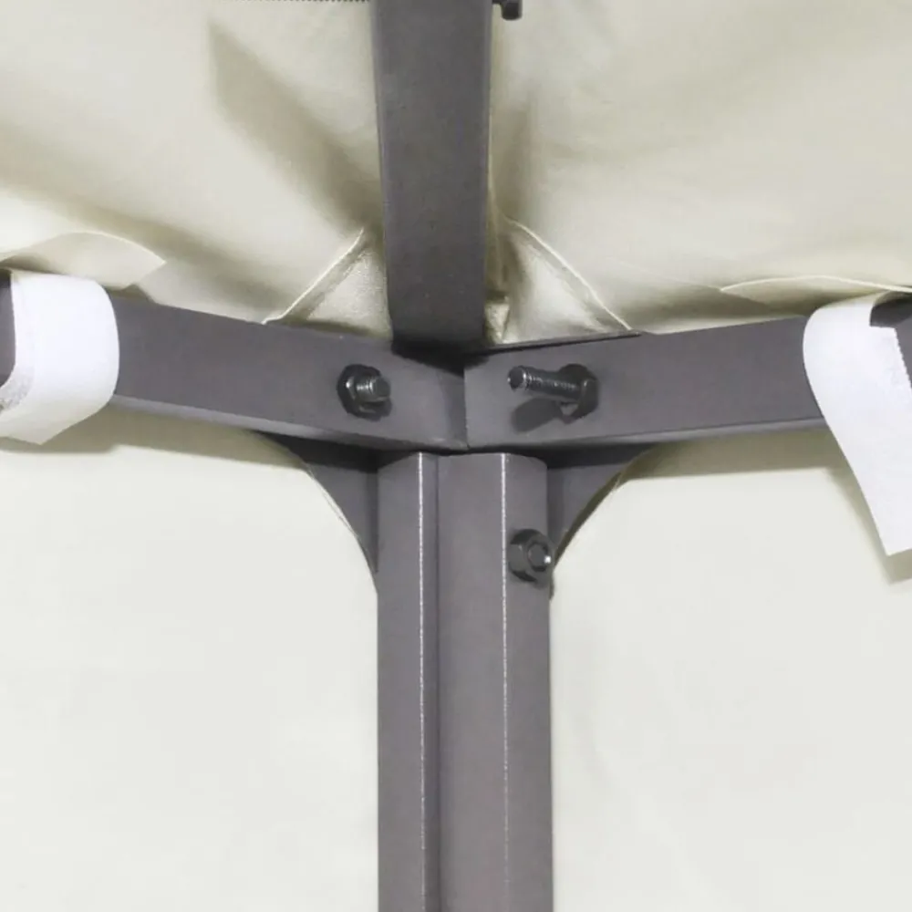 Vervangend tentdoek prieel 310 g/m² 3x3 m crèmewit>vidaXL Outlet