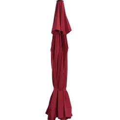 Tuin & Gazon*vidaXL Vervangingsdoek voor parasol 515 cm Bordeauxrood
