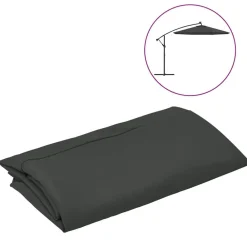 Vervangingsdoek voor zweefparasol 300 cm kleurig>vidaXL New