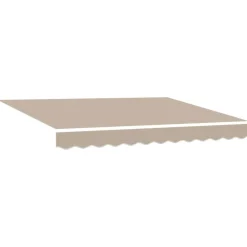 Vervangingsdoek voor zonnescherm 235 x 195 cm Polyester>vidaXL Clearance