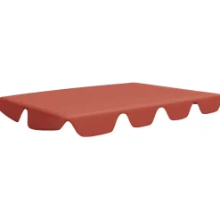 Tuin & Gazon*vidaXL Vervangingsluifel schommelbank 188/168x145/110 cm Terracotta