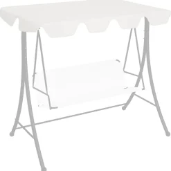 Vervangingsluifel voor schommelbank 188/168x145/110 cm>vidaXL Outlet
