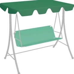 Vervangingsluifel voor schommelbank 188/168x145/110 cm>vidaXL Clearance