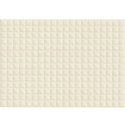 Linnengoed*vidaXL Verzwaringsdeken 138x200 cm 6 kg stof lichtcrèmekleurig Cr&egrave;me