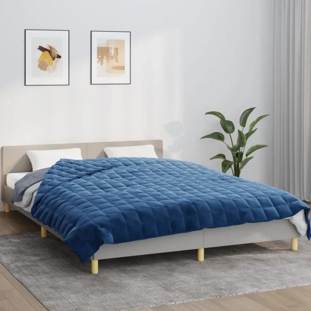 Verzwaringsdeken 200x200 cm 13 kg stof>vidaXL Online
