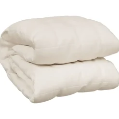Verzwaringsdeken 200x200 cm 13 kg stof lichtcrèmekleurig>vidaXL Best