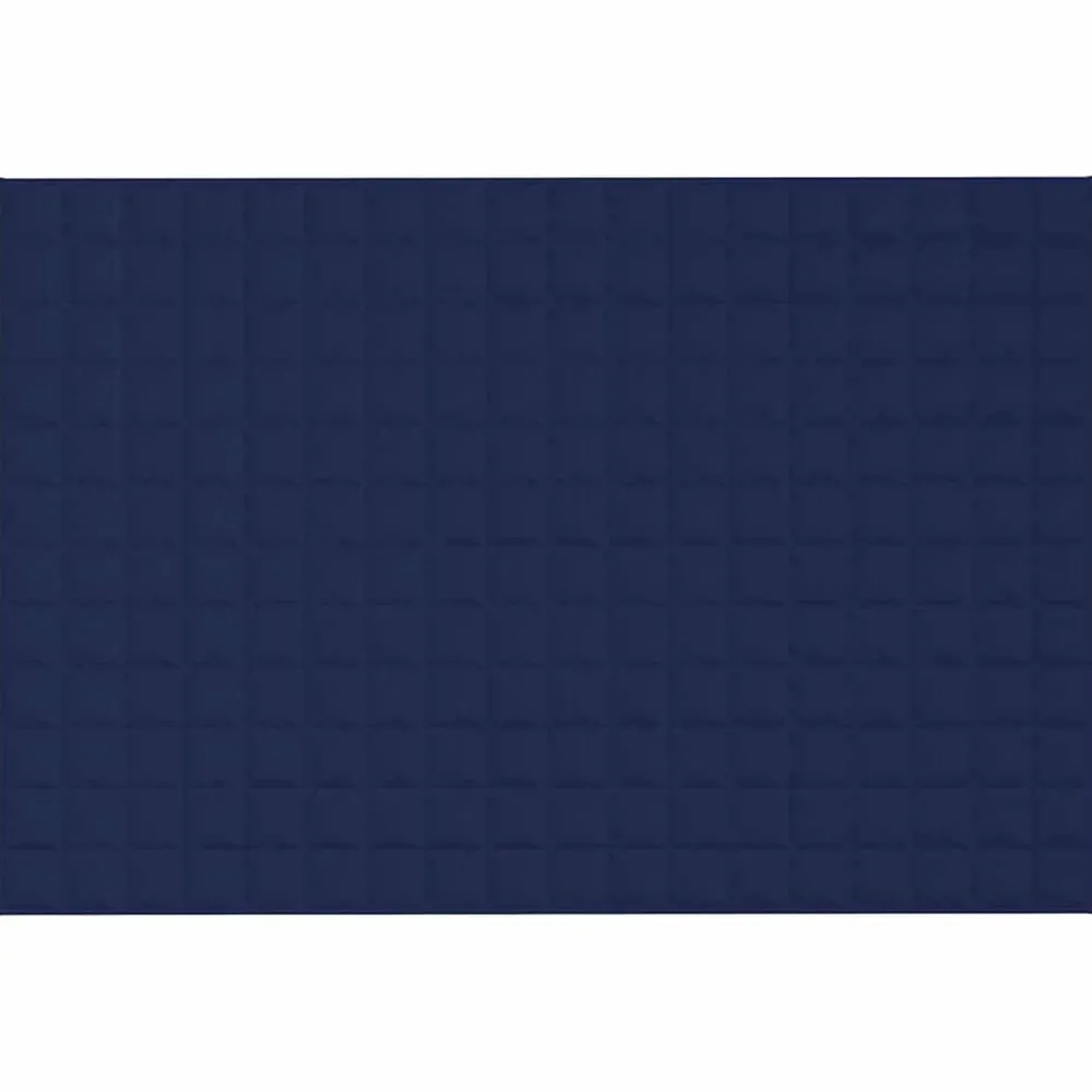 Linnengoed*vidaXL Verzwaringsdeken 120x180 cm 9 kg stof Blauw